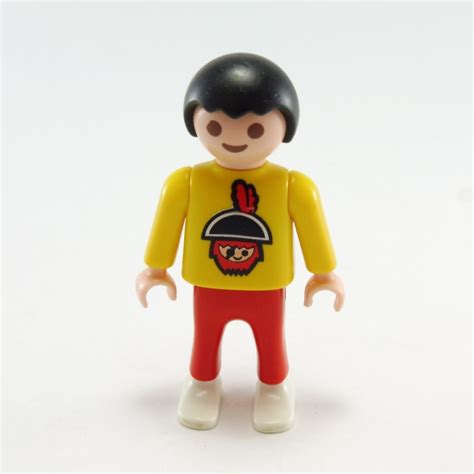 Playmobil Enfant Gar On Jaune Rouge Pirate