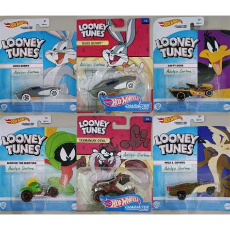 HOT WHEELS Hotwheels 風火輪角色汽車 WB looney tunes bugs 兔子達菲鴨 marv 蝦皮購物