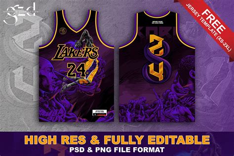 Nba Digital File Basketball Jersey Design Purple Full Sublimation