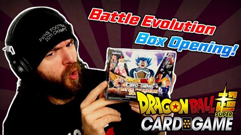 This Set Is Great Battle Evolution Booster Box Opening Dragon Ball