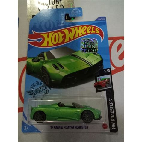 Hot Wheels PAGANI HUAYRA ROADSTER Shopee Malaysia