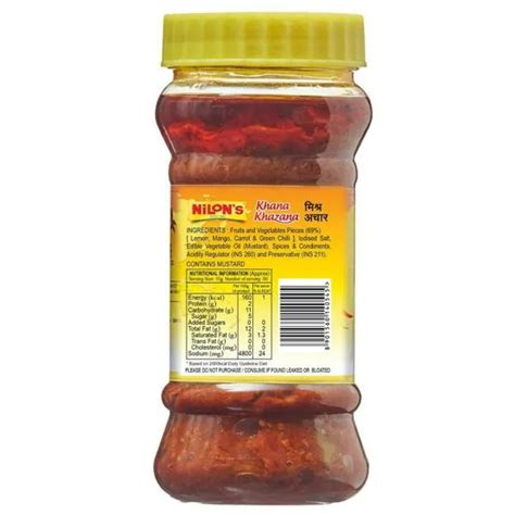 Nilon S Khana Khazana Mixed Pickle G Jiomart