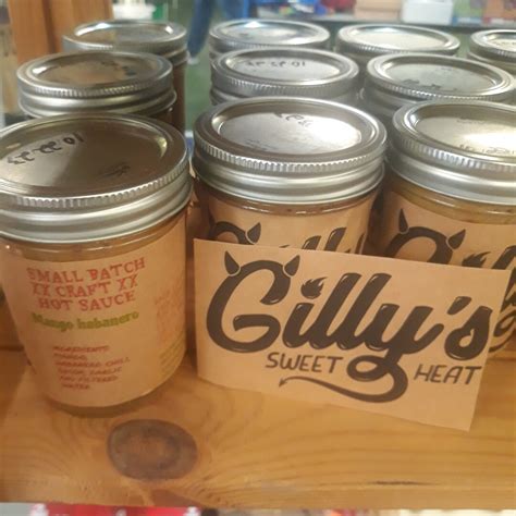 Gilly S Sweet Heat Hot Sauce Mango Habanero Etsy