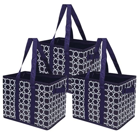 Durasack All Purpose Collapsible Totes With Handles 200 Lb Capacity 13 L X 9 5 W X 11 H