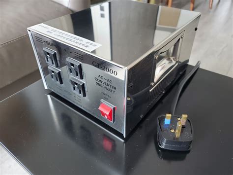 Super CT-2000/SD 2000W Silver 單向變壓器, 電腦＆科技, 電腦周邊及配件, 硬碟及儲存器 - Carousell