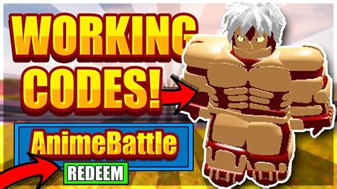 All New Op Codes V Roblox Anime Battle Simulator Youtube