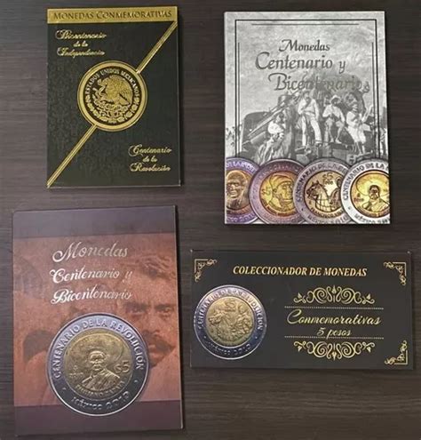 Lbum Completo Colecci N Monedas Pesos Conmemorativas En