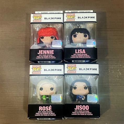 李大 正版現貨 Funko Pop 鑰匙圈 Blackpink Jisoo Jennie Rose Lisa 蝦皮購物