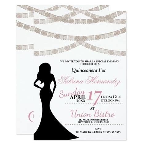 Festive QuinceaÃera Invitation Ad AFFILIATE era Invitation Shop