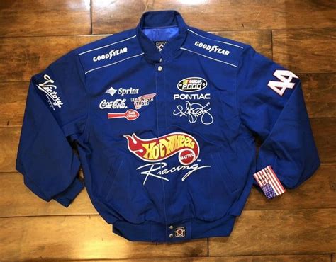 Vintage Kyle Petty Hot Wheels Racing Jacket Mens Large Nascar Jh Rare Jhdesign