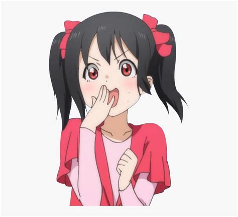 Imágenes Png De Nico Yazawa Laughing Anime Girl Png Transparent Png