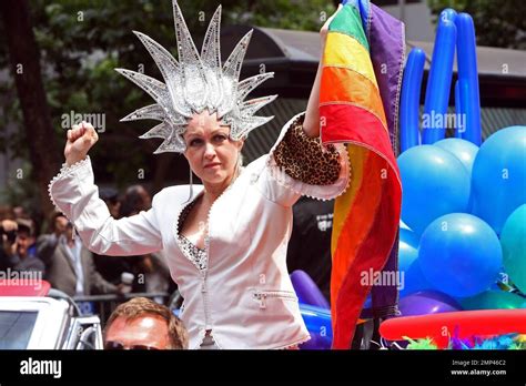 Cyndi Lauper Shows Her Support For Gay Rights By Serving As The Grand Marshall Of The Gay Pride
