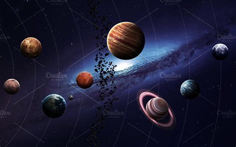 High resolution images presents planets of the solar system this image ...