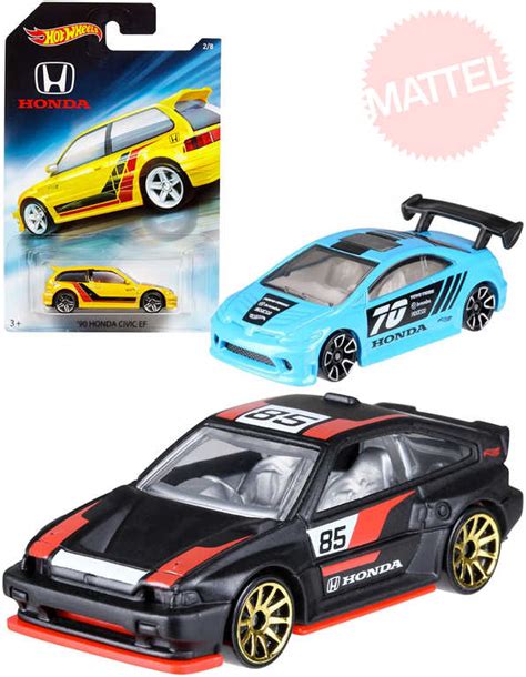 Mattel Hot Wheels Auto Z Vodn Angli K Honda R Zn Druhy D Tsk Hra Ka Hra Ky Uff Cz