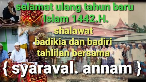 Barsanji Maulid Nabi Bershalawat Dan Tahlilan Bersama Syaraval Annam