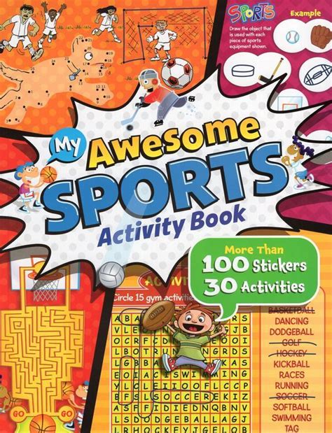 My Awesome Sports Activity Book