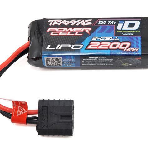 Traxxas S Power Cell C Lipo Battery W Id Traxxas Connector V