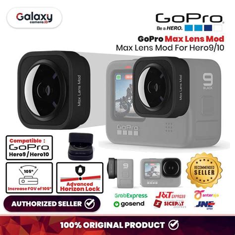 Jual Gopro Max Lens Mod Hero9 Hero10 Black Original Di Seller Galaxy