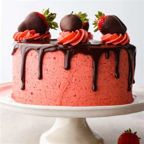 Strawberry Chocolate Cake Recipe The Recipe Critic