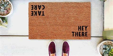 These Front Door Mats Are a ‘Welcome Home’ Treat For Your Feet | Door ...