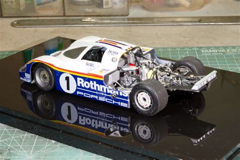 Tamiya 124 Scale Rothmans Porsche 956 Motorsport Modeling