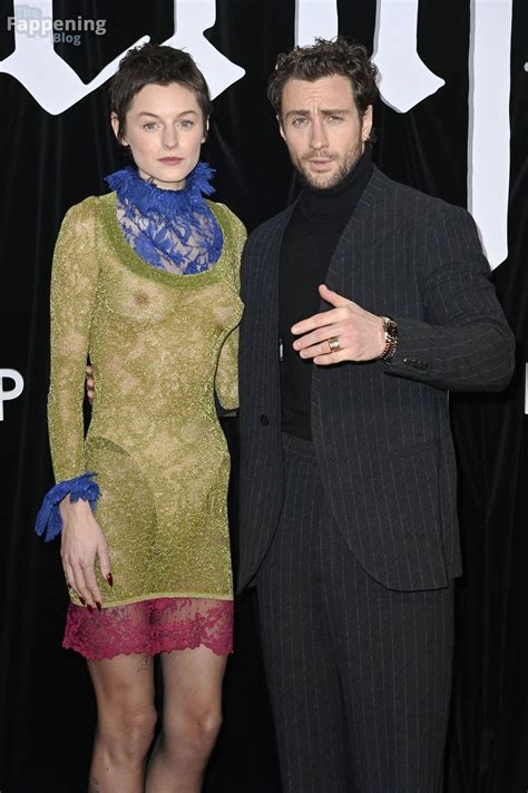 Emma Corrin Shows Off Her Nude Tits At The Nosferatu Premiere In Berlin Fappening