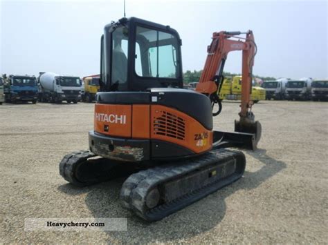 Hitachi ZX 48 U 3 CLR 2010 Mini Kompact Digger Construction Equipment