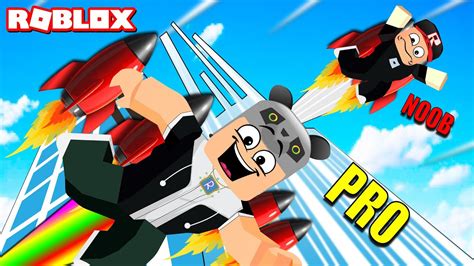 Roket Ile Binadan En Uza A U An Kazan R Roblox Skydive Off A Tower