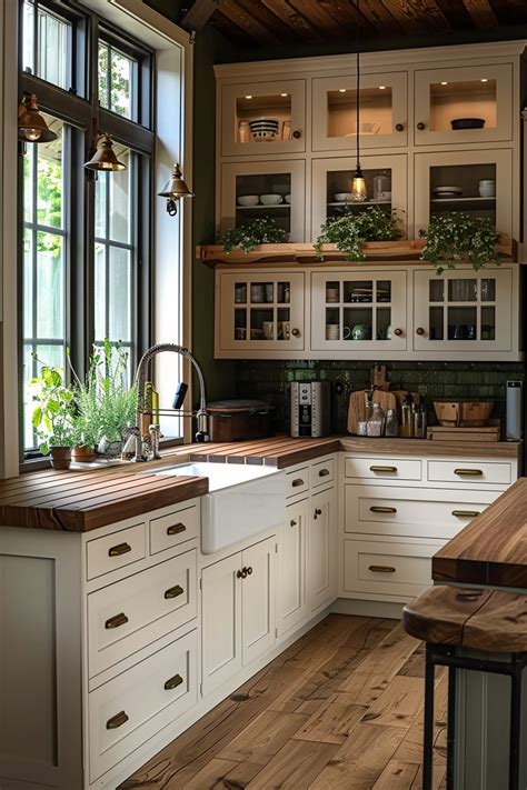 embrace rustic charm  farmhouse style kitchen ideas