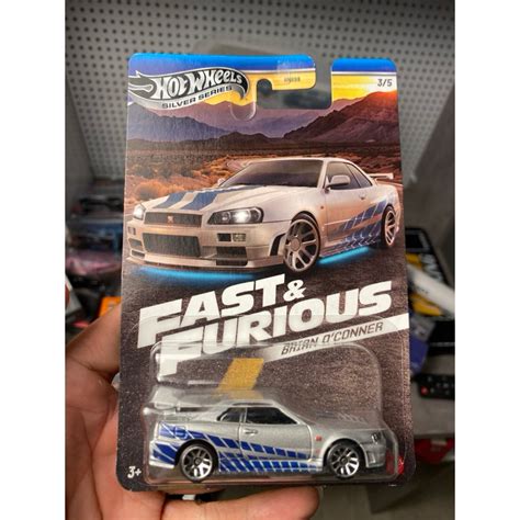 Jual Hot Wheels Silver Series Fast Furious Brian O Connor Shopee