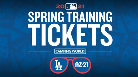 Spring Training Ticket Presale | Los Angeles Dodgers