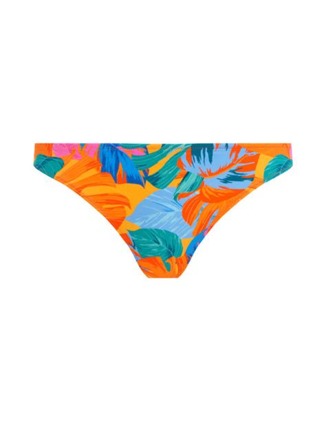 Aloha Coast Zest Slip Bikini Brésilien avec Fronces Flatteuses Coupe Audacieuse