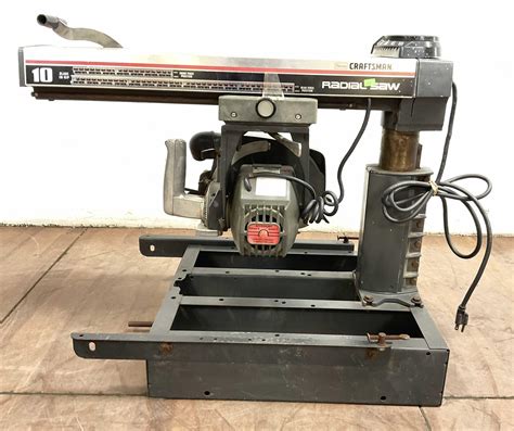 Lot 10in Craftsman Radial Saw