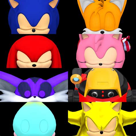 Sonic Shuffle | Characters 2021 (Dreamcast Sonic) by bandicootbrawl96 on DeviantArt