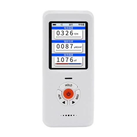 Handheld Portable Electromagnetic Radiation Detector White Radiation ...