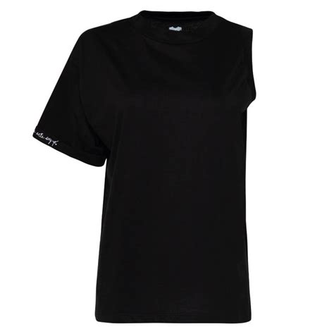 Camiseta Negra Para Mujer De Una Sola Manga La Obra De Arte Soy Yo La