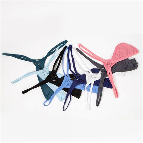 Men S Sexy G String Skimpy Pouch Thong T Back Jockstrap Bikini Briefs Underwear Ebay