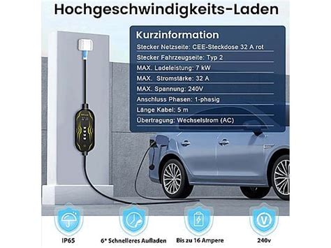 JUNSUN Typ 2 32A 7KW Wallbox | MediaMarkt