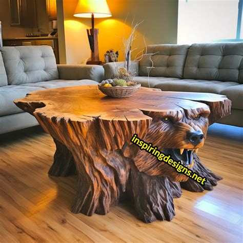 These Wooden Animal Coffee Tables Will Have You 'Howling' in Awe