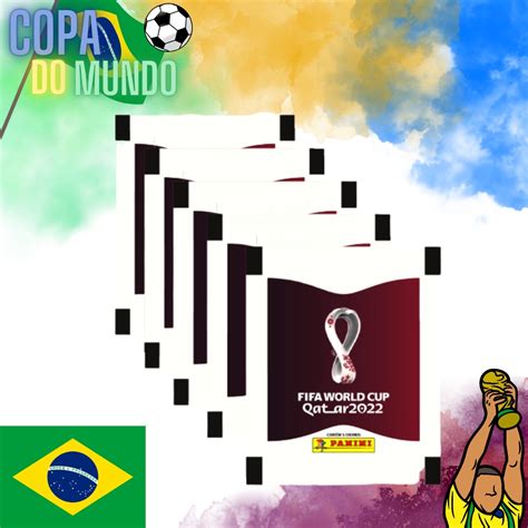 Kit Figurinhas Lbum Copa Do Mundo Fifa Panini Brasil Shopee