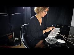 Slutty Blonde Boss Empties The Staff Balls Before Leaving The Office English Subtitles