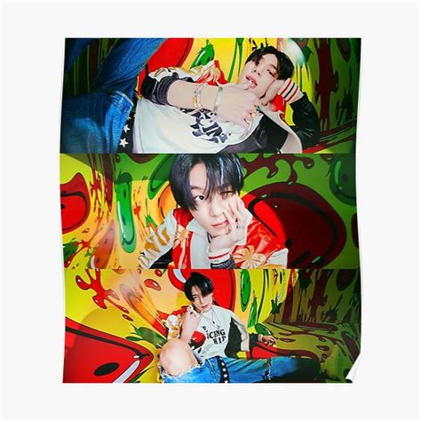 Nct Dream Jeno Hot Sauce Poster For Sale By Nurfzr Redbubble