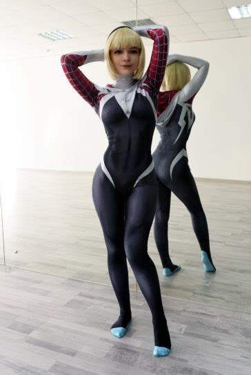 Evenink Nude Spider Gwen Cosplay Nudecosplaygirls