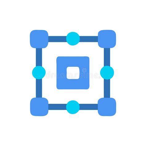 creative service mesh icon representation stock vector illustration