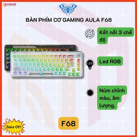 B N Ph M C Kh Ng D Y Aula F Rgb Mode Hot Swap Gasket Mount C N M V N Shopee Vi T Nam