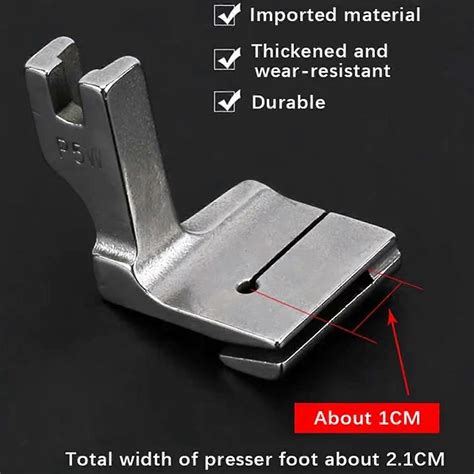 Gathering Pleated/Shirring Presser Foot P5W for Industrial Sewing ...