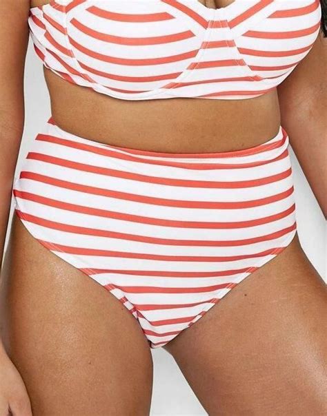 Boohoo Dół Od Bikini Paski Wysoki Stan Zwp NG Ceny i opinie Ceneo pl