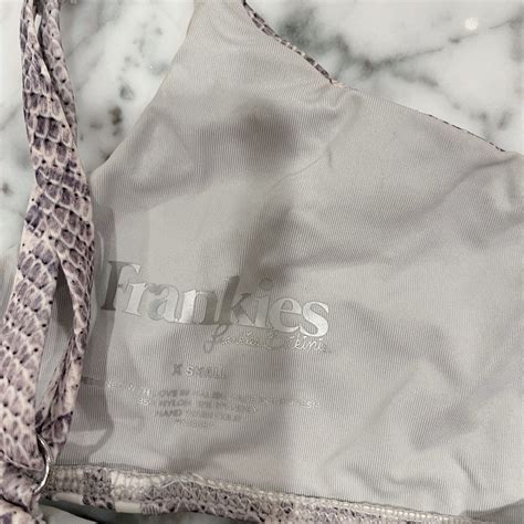 Frankies Bikinis Python Bikini Set Gem
