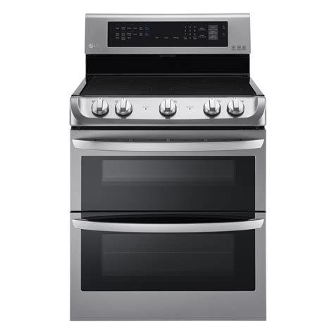 LG LDE4413ST 7.3 cu. ft. Double-Oven Electric Range w/ProBake