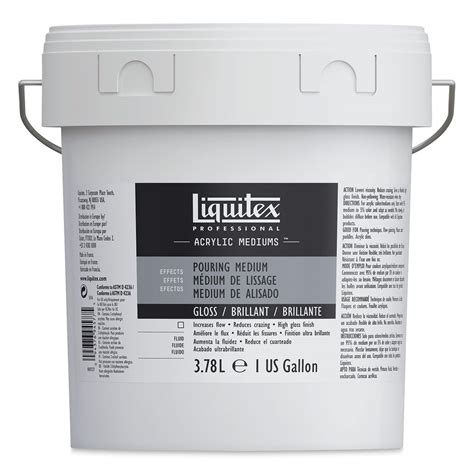 Liquitex Effects Pouring Medium Gloss Gallon BLICK Art Materials